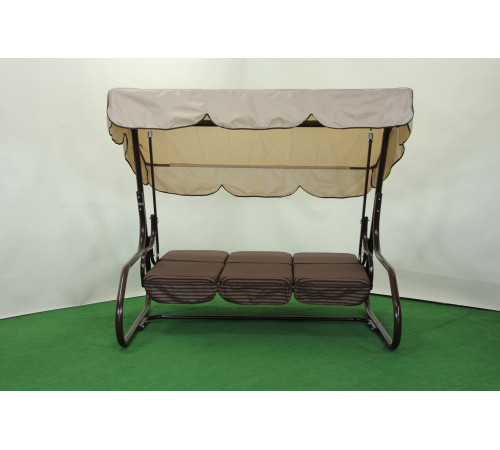 Садова гойдалка GreenGard Бренда, коричнево-бежева