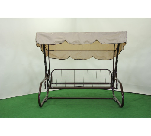 Садова гойдалка GreenGard Бренда, коричнево-бежева