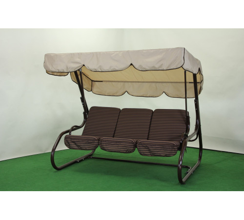 Садова гойдалка GreenGard Бренда, коричнево-бежева