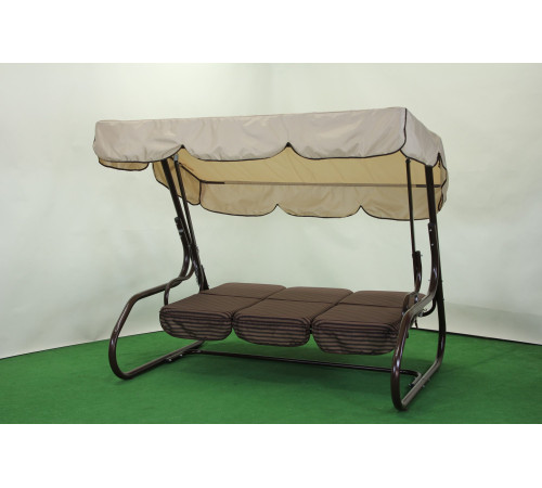 Садова гойдалка GreenGard Бренда, коричнево-бежева