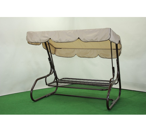 Садова гойдалка GreenGard Бренда, коричнево-бежева