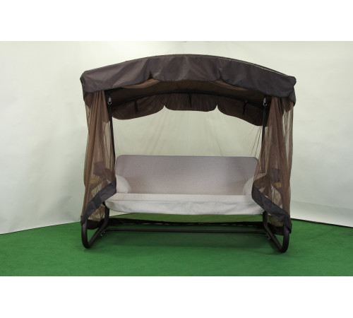 Садова гойдалка GreenGard 048 Домініка Solo, коричнево-бежева