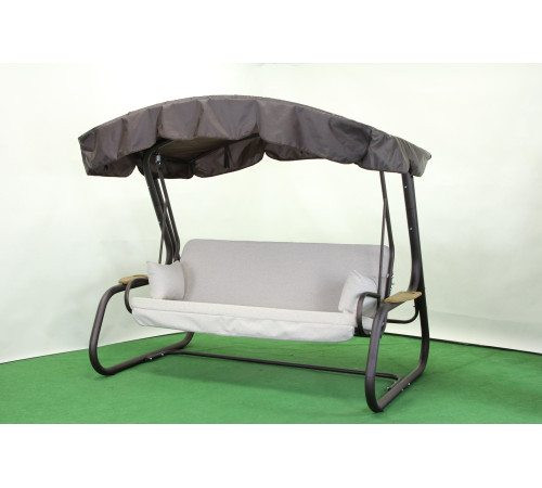 Садова гойдалка GreenGard 048 Домініка Solo, коричнево-бежева