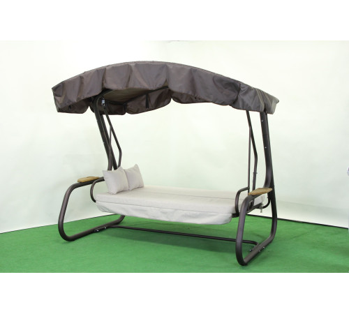 Садова гойдалка GreenGard 048 Домініка Solo, коричнево-бежева