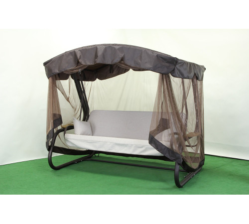 Садова гойдалка GreenGard 048 Домініка Solo, коричнево-бежева