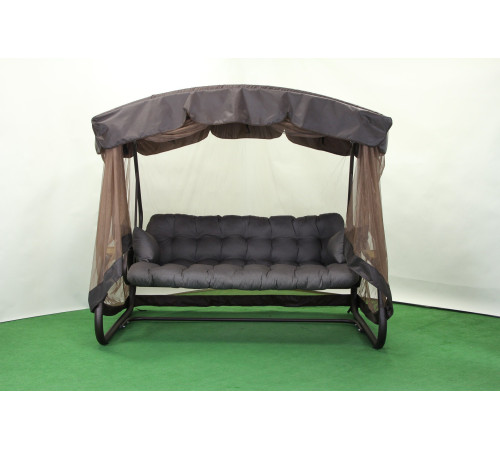 Садова гойдалка GreenGard Домініка Air, коричнева