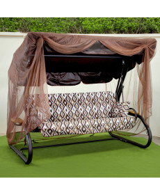Садова гойдалка GreenGard Глорія, коричнева
