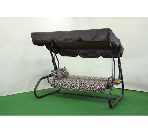 Садова гойдалка GreenGard Глорія, коричнева