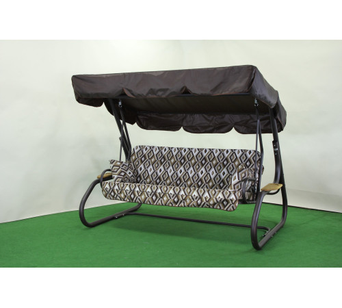 Садова гойдалка GreenGard Глорія, коричнева