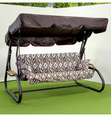 Садова гойдалка GreenGard Глорія, коричнева