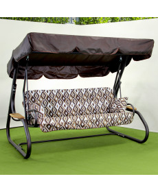 Садова гойдалка GreenGard Глорія, коричнева