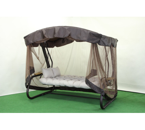 Садова гойдалка GreenGard Домініка Air, коричнева