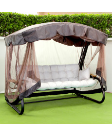 Садова гойдалка GreenGard 058 Домініка Air, коричнева