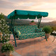 Садова гойдалка GreenGard Елегія, зелена