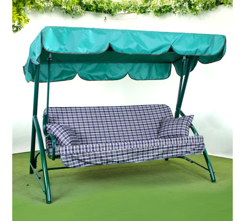 Садова гойдалка GreenGard Елегія, зелена