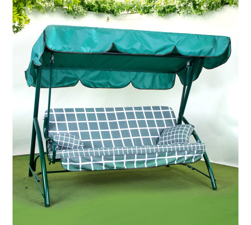 Садова гойдалка GreenGard Елегія, зелена