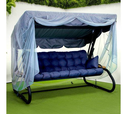 Садова гойдалка GreenGard Мішель, синя