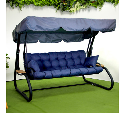 Садова гойдалка GreenGard Мішель, синя