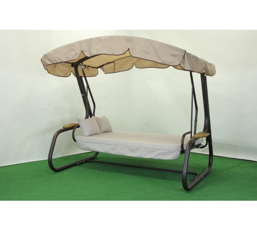 Садова гойдалка GreenGard Камалія Solo, бежева