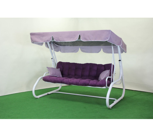 Садова гойдалка GreenGard Магнолія, фіолетова