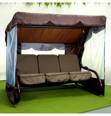 Садова гойдалка GreenGard Брауні, коричнева