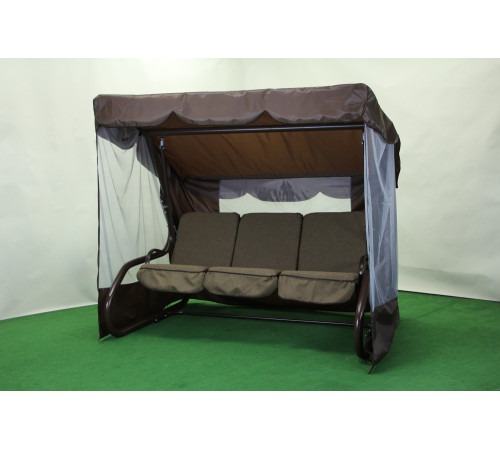 Садова гойдалка GreenGard Брауні, коричнева