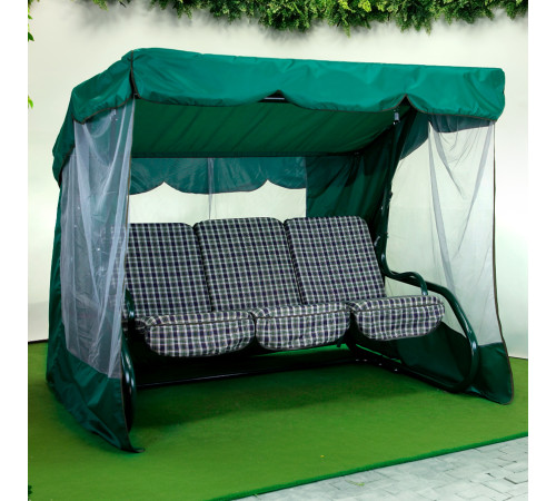 Садова гойдалка GreenGard Мальта, зелена