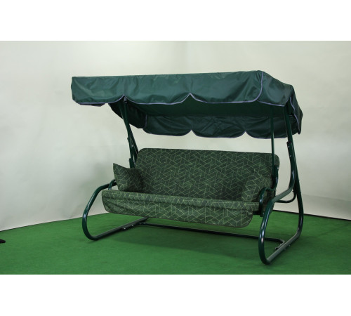 Садова гойдалка GreenGard Мальта Solo, зелена