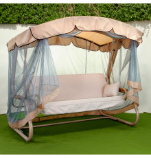 Садова гойдалка GreenGard Валенсія Solo, бежева