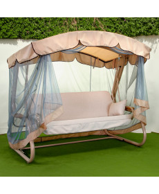 Садова гойдалка GreenGard 045 Валенсія Solo, бежева