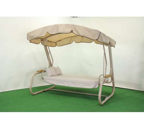 Садова гойдалка GreenGard Валенсія Solo, бежева