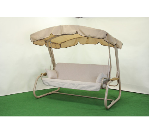 Садова гойдалка GreenGard Валенсія Solo, бежева