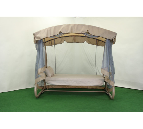 Садова гойдалка GreenGard Валенсія Solo, бежева