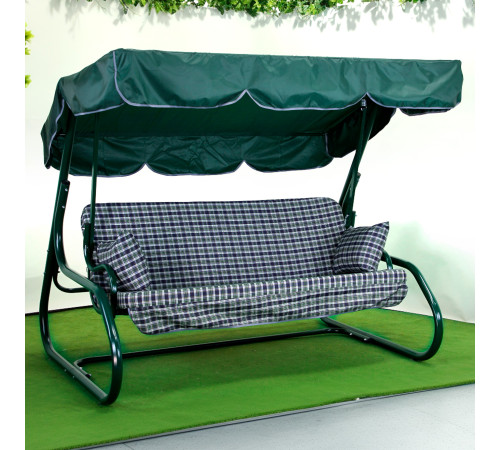 Садова гойдалка GreenGard Мальта Solo, зелена