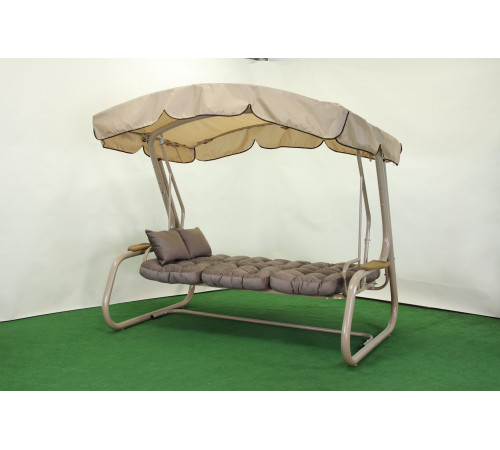 Садова гойдалка GreenGard Валенсія, бежева