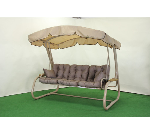 Садова гойдалка GreenGard Валенсія, бежева