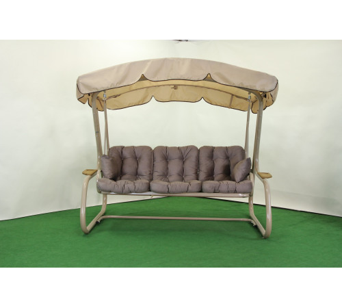 Садова гойдалка GreenGard Валенсія, бежева