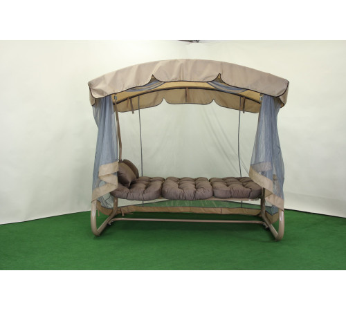 Садова гойдалка GreenGard Валенсія, бежева