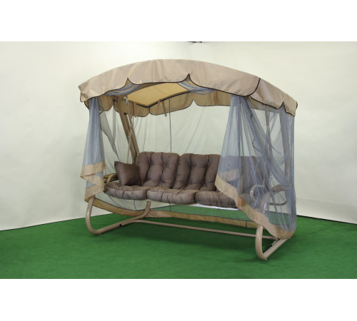 Садова гойдалка GreenGard Валенсія, бежева