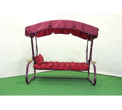 Садова гойдалка GreenGard Марсала, бордова