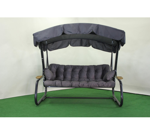 Садова гойдалка GreenGard Граф Air, сіра