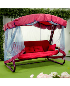 Садова гойдалка GreenGard Марсала Solo, бордова