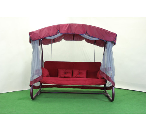 Садова гойдалка GreenGard Марсала Solo, бордова