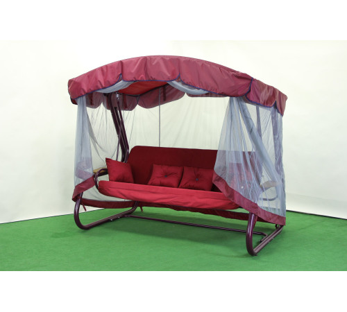 Садова гойдалка GreenGard Марсала Solo, бордова