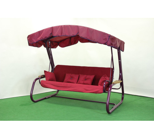 Садова гойдалка GreenGard Марсала Solo, бордова