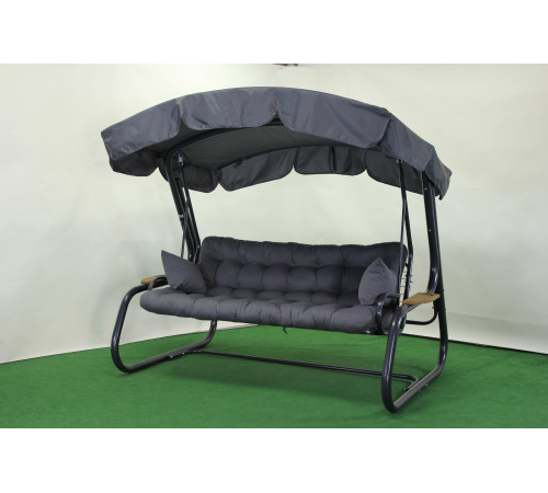 Садова гойдалка GreenGard Граф Air, сіра