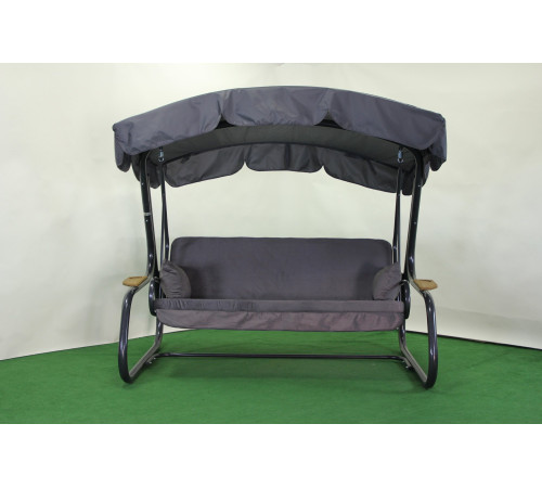 Садова гойдалка GreenGard Граф Solo, сіра