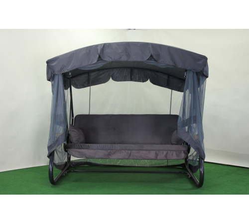 Садова гойдалка GreenGard Граф Solo, сіра