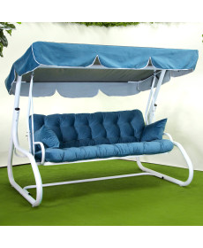 Садова гойдалка GreenGard 082 Санторіні, блакитна