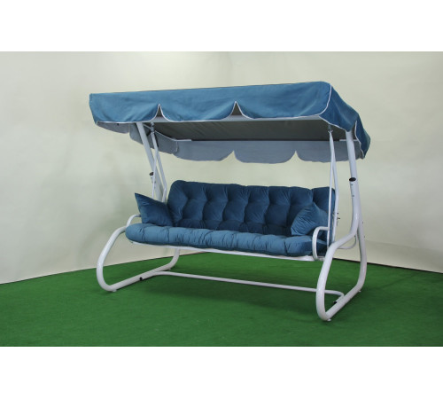 Садова гойдалка GreenGard Санторіні, блакитна